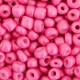 Seed beads 6/0 (4mm) Deep pink